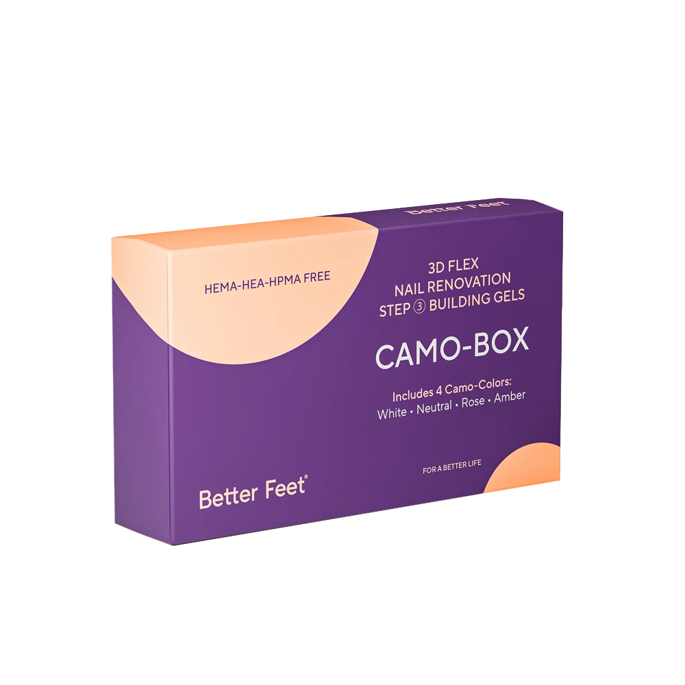 3D Flex CAMO-BOX: BUILD Colors White, Neutral, Rose, Amber