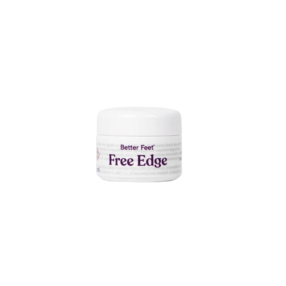 Better Feet® Free Edge Natural White