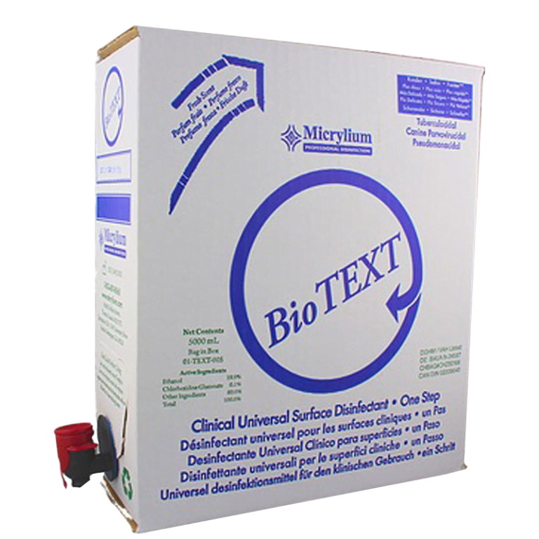 Micrylium BioTEXT Universal Surface Disinfectant 5L Box